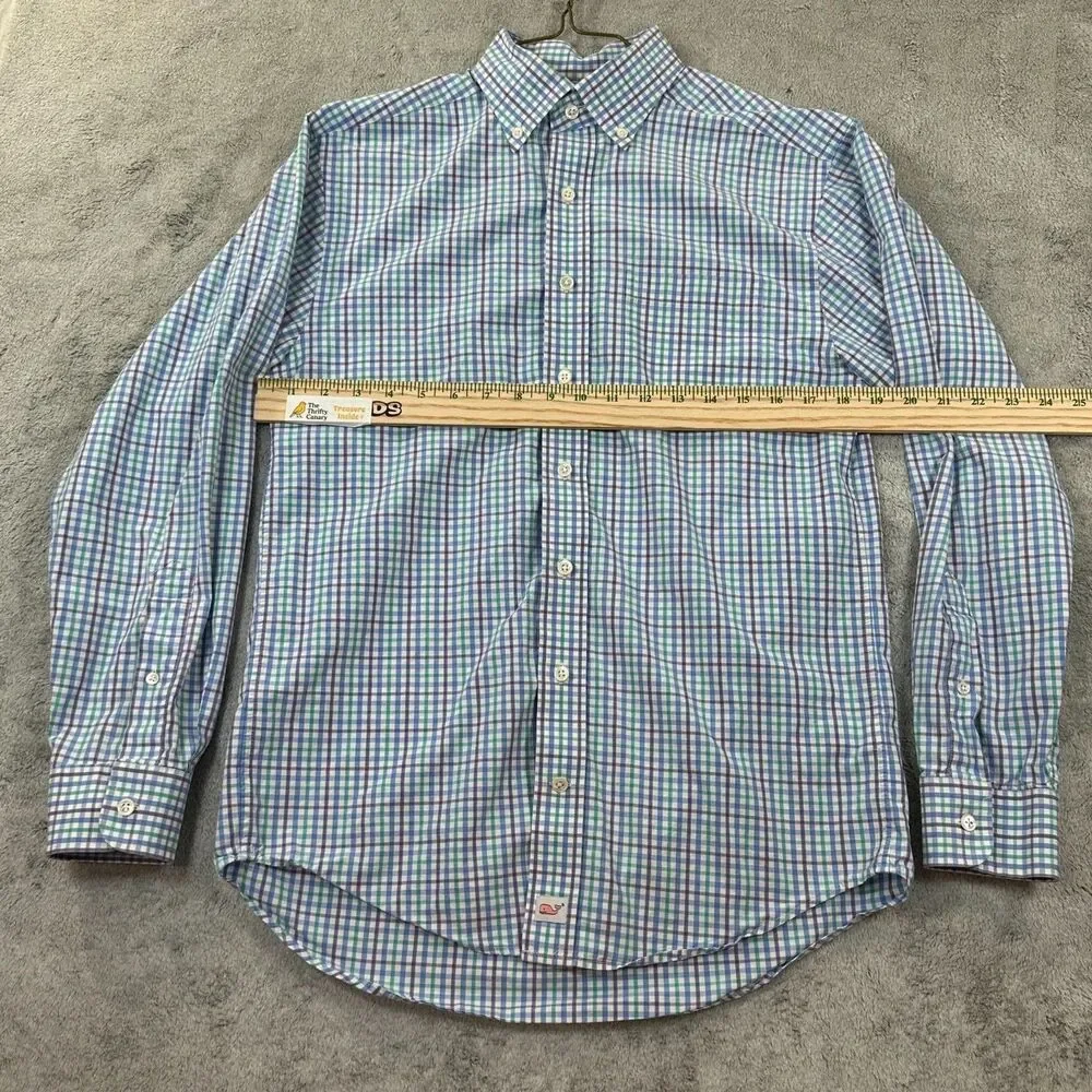 Vineyard Vines Button Down Shirt Men’s S Classic Fit Murray Multicolor Plaid